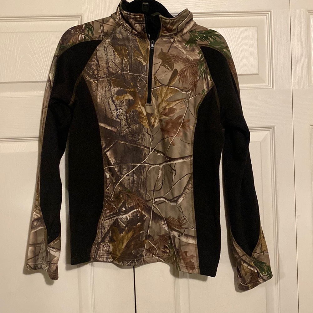 Camo/black jacket
